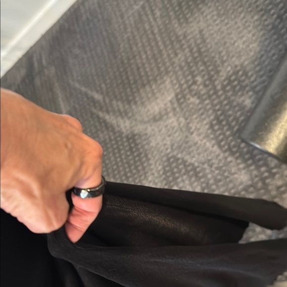 Free People Black Chemise with V-Neck and Spaghetti Straps - Picture 2 of 3